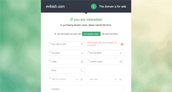 Desktop Screenshot of evilash.com